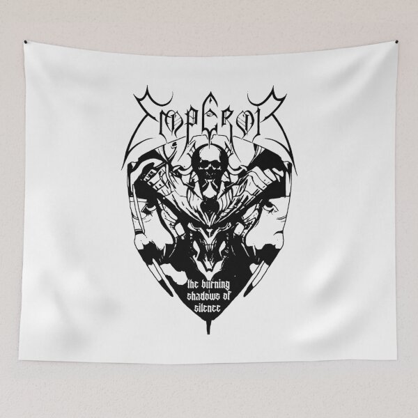 Item preview, Black Threshold Monster In Shield Frame designed and sold by DeadTired666.