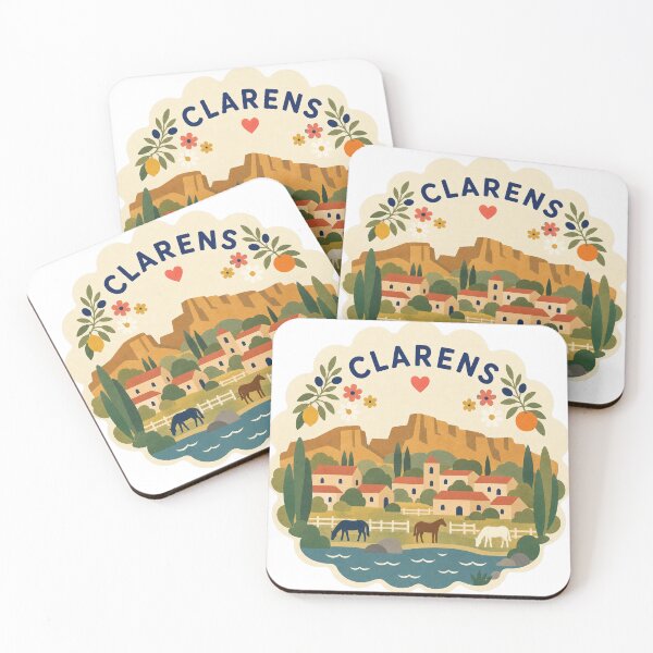 Item preview, Clarens South Africa Travel Souvenir Modern Folk Art designed and sold by VisualArtsOasis.