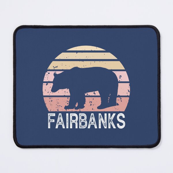 Item preview, Fairbanks Alaska Retro Bear designed and sold by Esskay Designs.