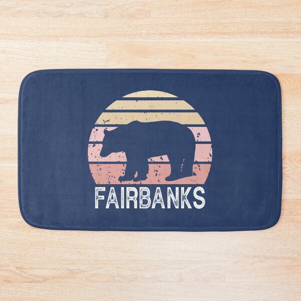Item preview, Fairbanks Alaska Retro Bear designed and sold by Esskay Designs.