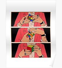 Harry Styles - Rubik's cube Poster