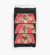 Harry Styles - Rubik's cube Duvet Cover