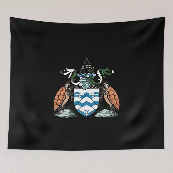 Item preview, Ascension Island Emblem SH AC designed and sold by shitpostee.