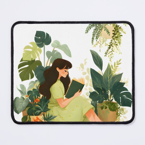 Item preview, Plant mom reading designed and sold by hedatla.