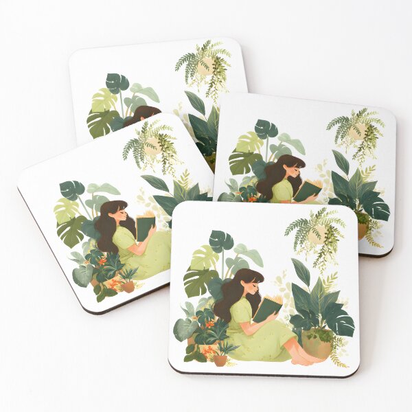 Item preview, Plant mom reading designed and sold by hedatla.