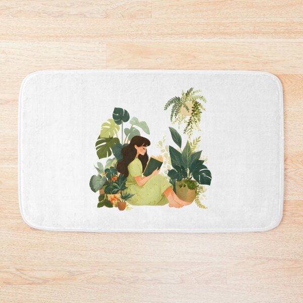Item preview, Plant mom reading designed and sold by hedatla.