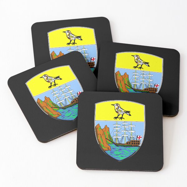 Item preview, tristan da cunha coat arms designed and sold by shitpostee.