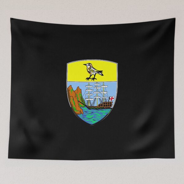 Item preview, tristan da cunha coat arms designed and sold by shitpostee.