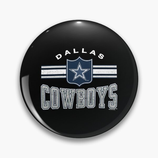 Item preview, Dallas Cowboys Star Shield Graphic – Vintage Blue Silver Football Design designed and sold by RoyParks37914.