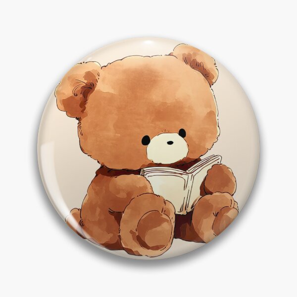 Item preview, Cute Teddy Bear Reading a Book designed and sold by jianina-alondra.