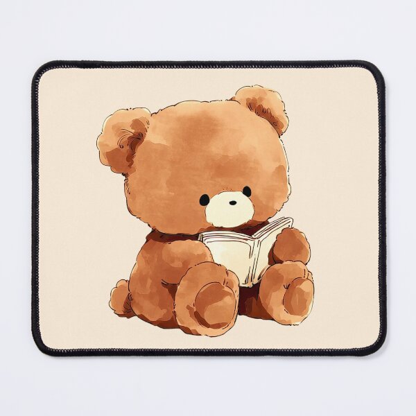 Item preview, Cute Teddy Bear Reading a Book designed and sold by jianina-alondra.