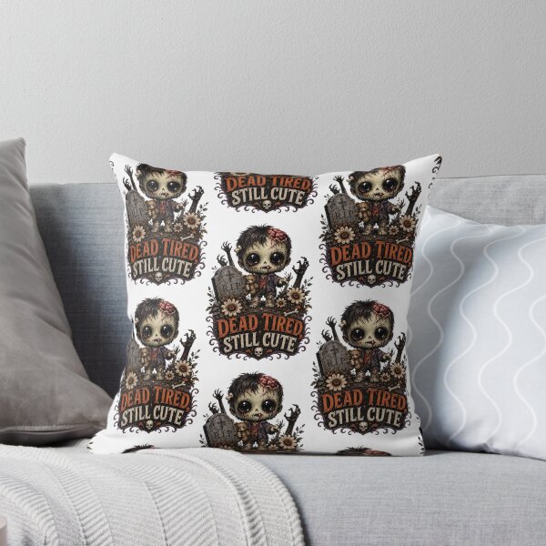 Item preview, Dead Tired, Still Cute - Funny Zombie Halloween designed and sold by Kromia.