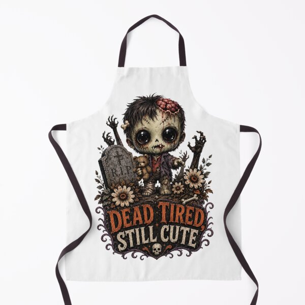 Item preview, Dead Tired, Still Cute - Funny Zombie Halloween designed and sold by Kromia.