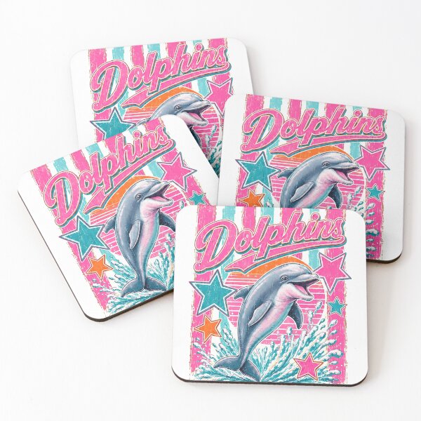 Item preview, Retro Dolphin Splash Ocean Pop Art Design designed and sold by JuliaGall25934.
