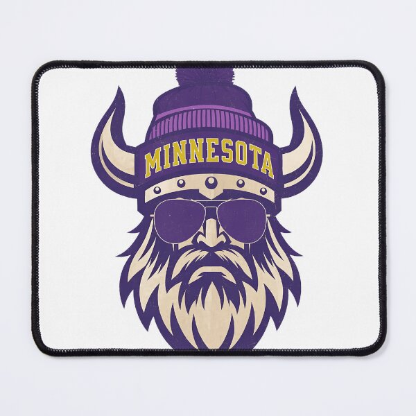 Item preview, Vintage Minnesota Viking Warrior Head Purple Design designed and sold by Elizabeth46407.
