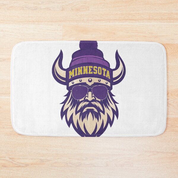 Item preview, Vintage Minnesota Viking Warrior Head Purple Design designed and sold by Elizabeth46407.