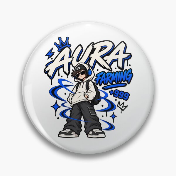 Item preview, Aura Farming Anime Boy +999 | Gamer Streetwear Aesthetic designed and sold by Sed94.