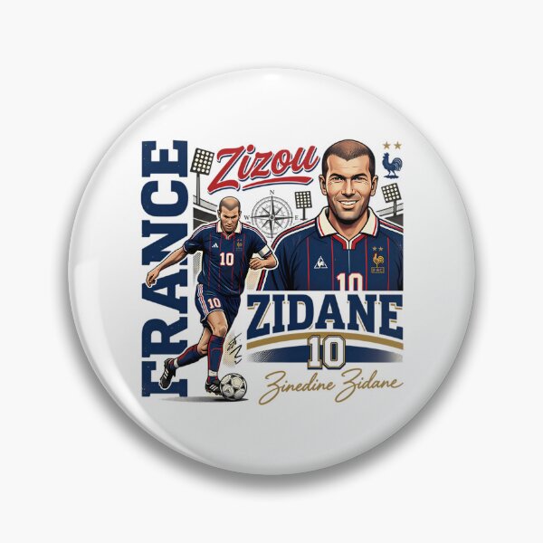 Item preview, Zidane France Vintage designed and sold by alicea-yoshie.