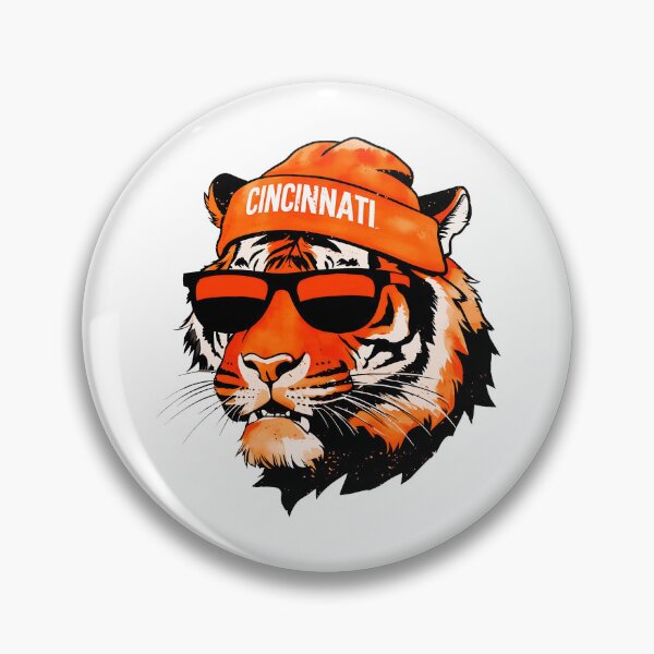 Item preview, Cincinnati Tiger Sunglasses Retro Bold Graphic Design designed and sold by CandaceHe67596.