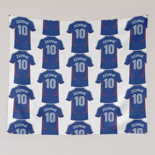 Item preview, Zinedine Zidane - France 2006 Home Kit designed and sold by alicea-yoshie.