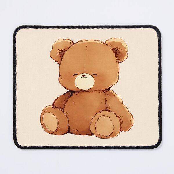 Item preview, Cute Kawaii Teddy Bear Plushie designed and sold by jianina-alondra.