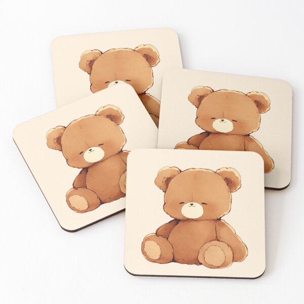 Item preview, Cute Kawaii Teddy Bear Plushie designed and sold by jianina-alondra.
