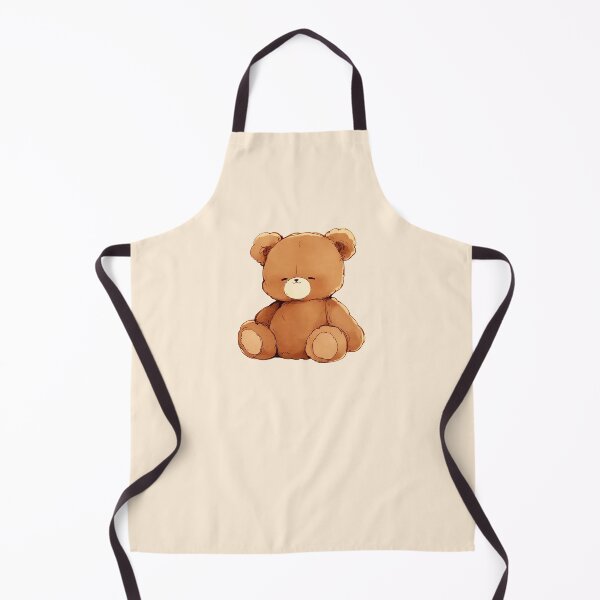 Aperçu de l'œuvre Adorable ourson en peluche kawaii créée et vendue par jianina-alondra.