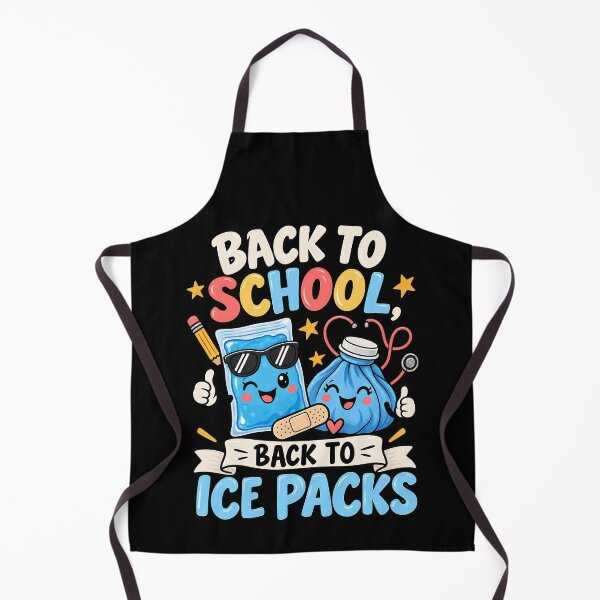 Item preview, Back to School, Back to Ice Packs – Funny School Nurse designed and sold by RICENO.