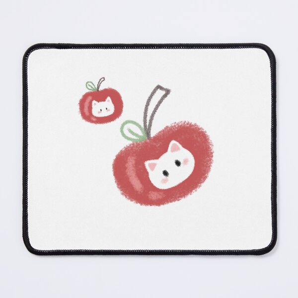 Item preview, Cute Black Cat Inside Red Apple designed and sold by HimikoDesk.
