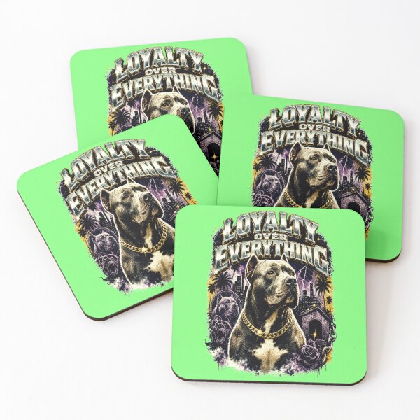 Item preview, Loyalty Over Everything Pitbull Dog Rap designed and sold by creativerooney.