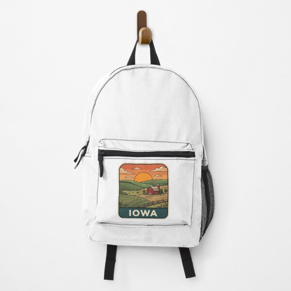Item preview, Copy of Retro Iowa Farmland Windmill Pop Art Travel Badge designed and sold by Paper Drip.