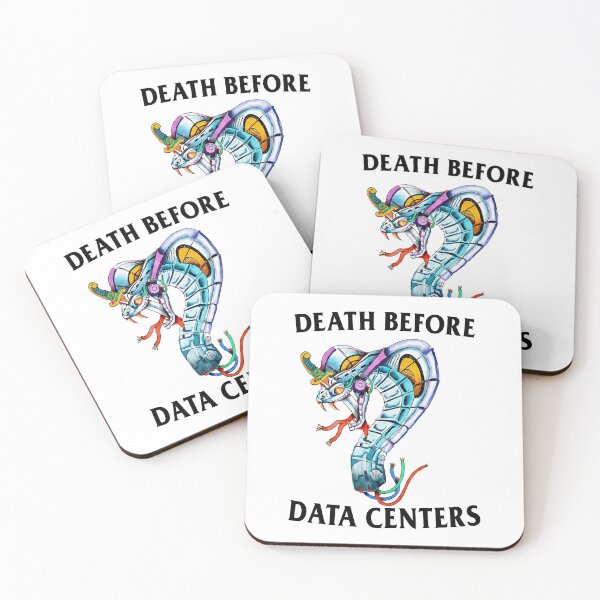 Item preview, Death Before Data Centers Tech Satire designed and sold by phoebelevine.