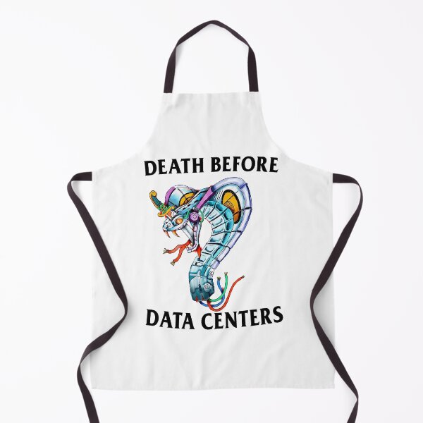 Item preview, Death Before Data Centers Tech Satire designed and sold by phoebelevine.