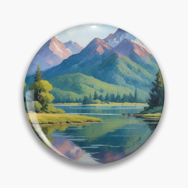 Item preview, Alpine Reflection designed and sold by Undersea Ai Art.