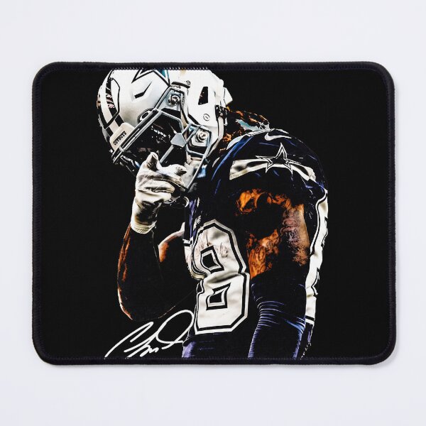Item preview, Dallas Football Player No. 9 Portrait Graphic – Navy White Sports Design designed and sold by MarkCampb78292.