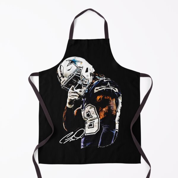 Item preview, Dallas Football Player No. 9 Portrait Graphic – Navy White Sports Design designed and sold by MarkCampb78292.
