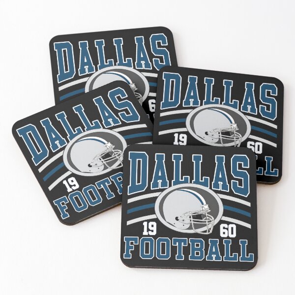 Item preview, Dallas 1960 Football Helmet Graphic – Classic Navy Silver Game Day Design designed and sold by JeffreyBa77186.