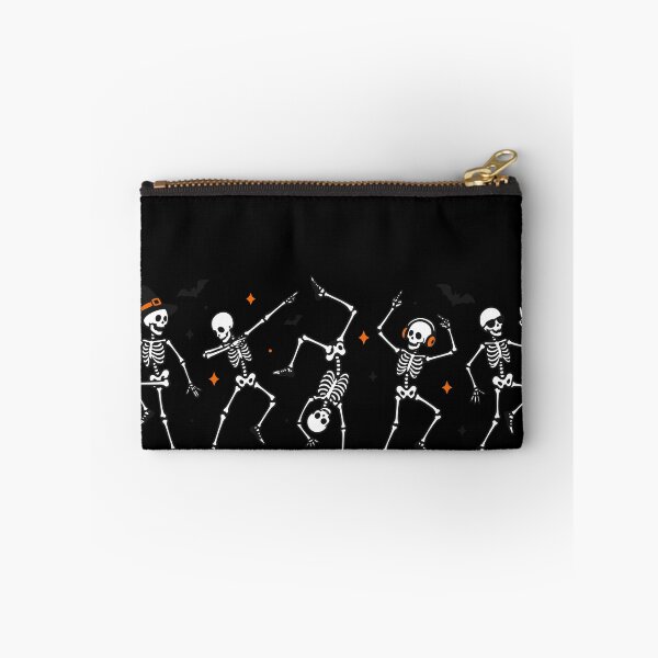 Artikelvorschau, Dancing Skeletons Spooky Halloween Party T-shirt Sticker entworfen und verkauft von Sunday.Supply.