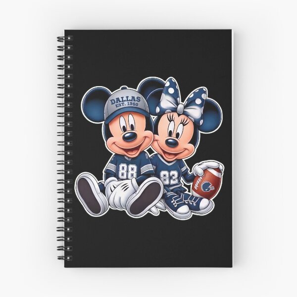 Item preview, Mickey and Minnie Dallas Football Fan Graphic – Navy Blue Game Day Design designed and sold by JenniferC26387.