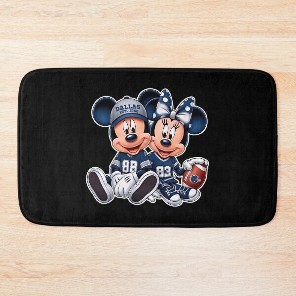 Item preview, Mickey and Minnie Dallas Football Fan Graphic – Navy Blue Game Day Design designed and sold by JenniferC26387.