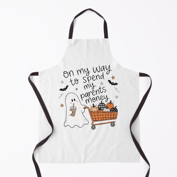 Item preview, Funny Halloween Ghost Shopping Design designed and sold by phoebelevine.