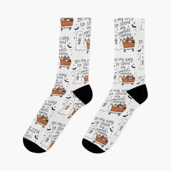 Item preview, Funny Halloween Ghost Shopping Design designed and sold by phoebelevine.