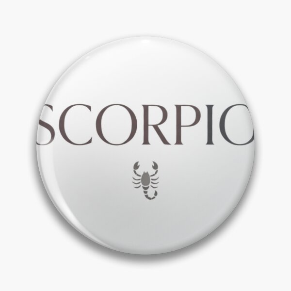 Item preview, Scorpio Zodiac Minimalist Typography designed and sold by DripmintCo.