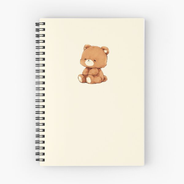 Item preview, Cute Shy Teddy Bear Kawaii Art designed and sold by jianina-alondra.