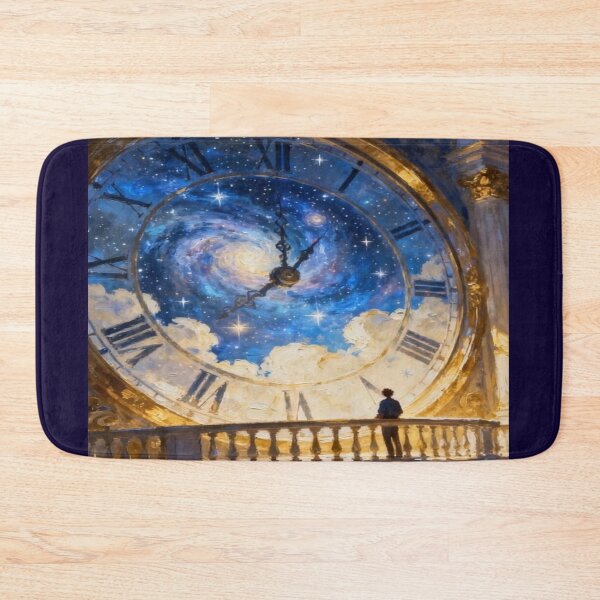 Item preview, Cosmic Clock Watching Over The Universe Artwork  designed and sold by NivyasArtistry.
