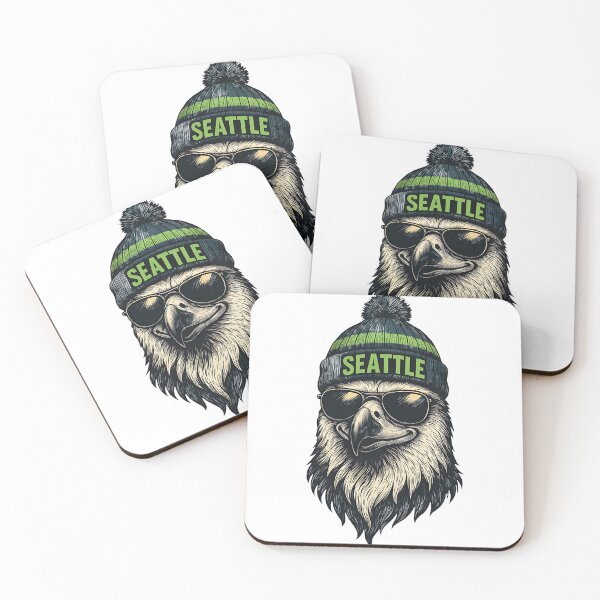 Item preview, Cool Seattle Eagle With Sunglasses Urban Style designed and sold by AnthonyCo48862.