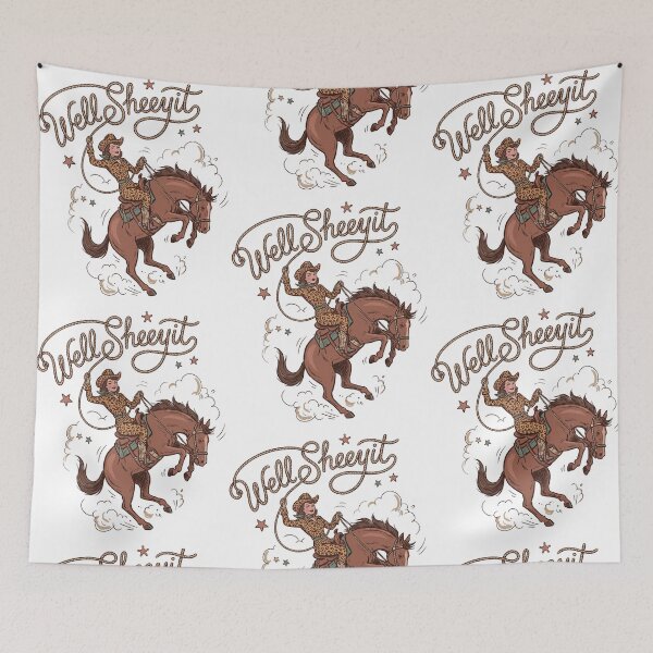 Item preview, Well Sheeyit Western Rodeo Humor designed and sold by phoebelevine.