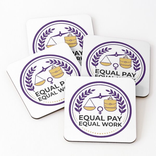 Item preview, Equal Pay Equal Work Professional Women Empowerment Badge designed and sold by Clear Vibe.