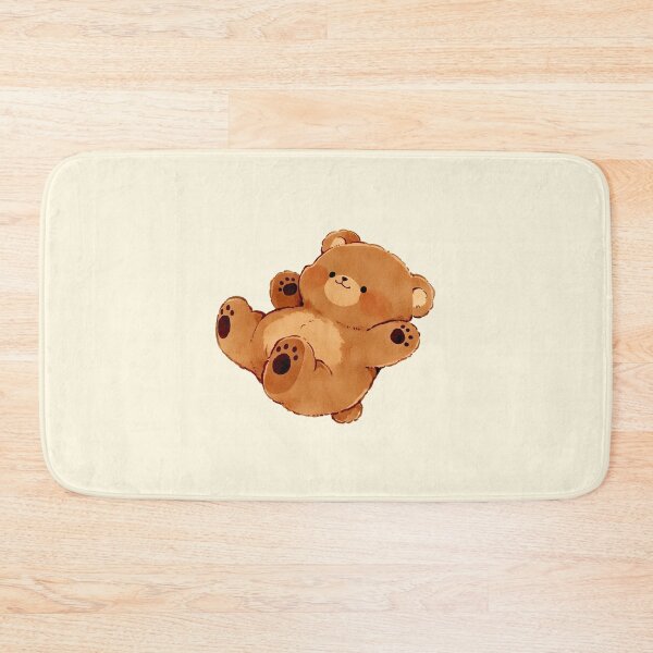 Item preview, Playful Cute Teddy Bear Kawaii Art designed and sold by jianina-alondra.