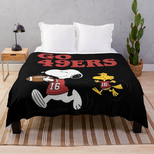 Item preview, Go 49Ers Snoopy And Woodstock Football designed and sold by Kwaiianabshopp.
